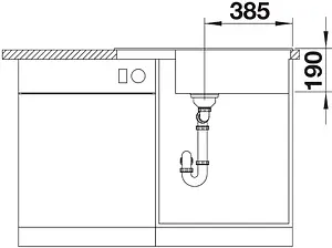 Мойка кухонная Blanco Zia XL 6 S Compact 78 антрацит 523273, 4