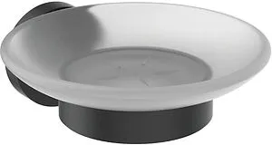 Мыльница Ideal Standard IOM чёрный матовый A9122XG Мыльница Ideal Standard IOM чёрный матовый A9122XG, 1
