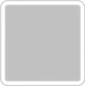 Зеркало с подсветкой BelBagno MARINO 60x60 механическая кнопка SPC-MAR-600-600-LED-BTN Зеркало с подсветкой BelBagno MARINO 60x60 механическая кнопка SPC-MAR-600-600-LED-BTN, 1