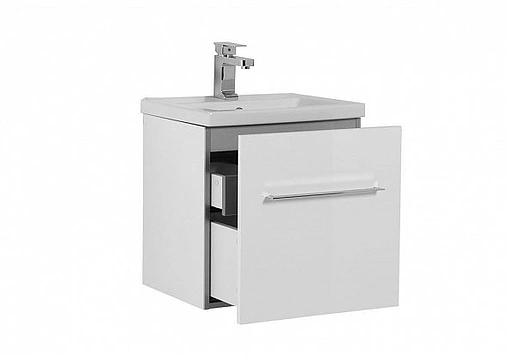 Тумба под умывальник подвесная Aquanet Порто 50 белый 00195729