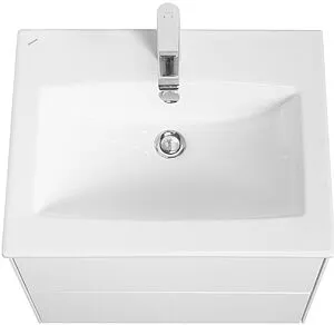 Тумба-умывальник подвесная Aquaton Сохо 60 белый глянец 1A2580K2AJ010 Тумба-умывальник подвесная Aquaton Сохо 60 белый глянец 1A2580K2AJ010, 3