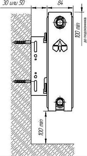 Радиатор стальной панельный Лидея Компакт ЛК 22 тип 22 300 x 1500 мм ЛК 22-315