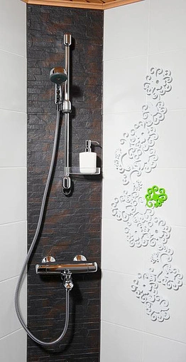 Душевая стойка Oras Sensiva хром 350