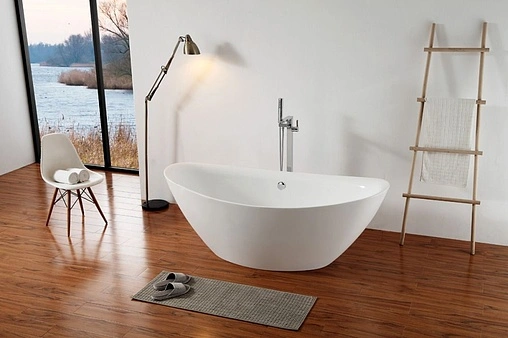 Ванна акриловая отдельностоящая Abber 180x87 AB9248