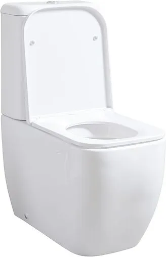 Унитаз-компакт безободковый Allen Brau Infinity белый 4.21001.20+4.21002.20