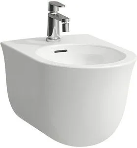 Биде подвесное Laufen New Classic c покрытием LCC белый 8.3085.1.400.302.1 Биде подвесное Laufen New Classic c покрытием LCC белый 8.3085.1.400.302.1, 1
