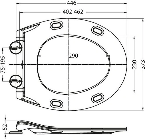 Крышка-сиденье для унитаза с микролифтом BelBagno Prospero белый BB2020SC
