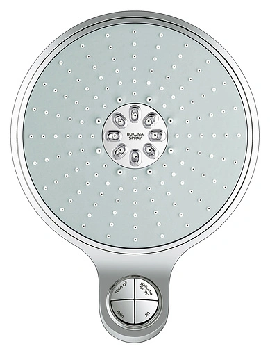 Лейка верхнего душа с настенным креплением Grohe Power&amp;Soul Cosmopolitan 190 хром 26172000