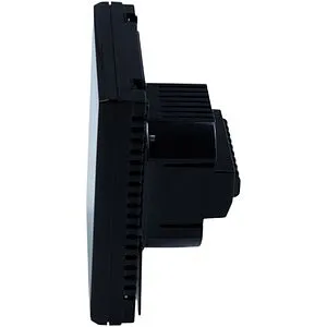 Проводной комнатный терморегулятор двухконтурный Wi-Fi 230В Valtec черный VT.AC713.B.0, 5