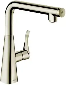 Смеситель для кухни Hansgrohe Metris Select M71 260 1jet под сталь 73811800, 1