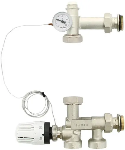 Узел насосно-смесительный без насоса Uni-fitt Solomix Mini 474M1100