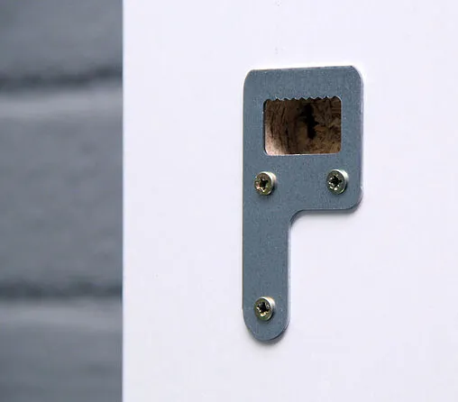 Шкаф-зеркало Айсберг Норма 2-55 L белый DA1609HZ