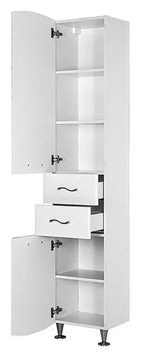 Шкаф-пенал напольный Aquanet Моника 40 R белый 00186777