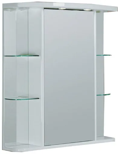 Шкаф-зеркало Aquaton Эмили 80 белый 1A002702EM010