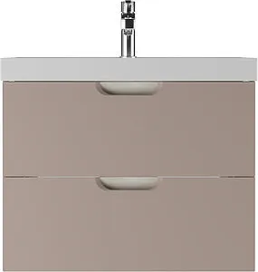 Тумба-умывальник подвесной Домино Dune 70 латте DD2508T+4627173210171, 4