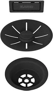 Набор декоративных элементов Blanco чёрный 239975 Набор декоративных элементов Blanco чёрный 239975, 1