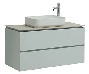 Тумба-умывальник подвесная Allen Brau Infinity 100 папирус 1.21003.PWM+, 1