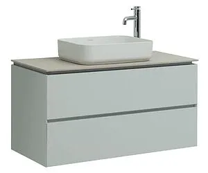 Тумба-умывальник подвесной Allen Brau Infinity 100 папирус 1.21003.PWM+, 1