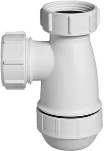 Сифон бутылочный для раковины Mc Alpine белый MRW2-NW-MINI, 1