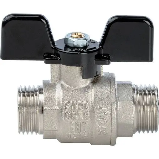 Кран шаровый ½"н x ½"н Stout SVB-0006-000015