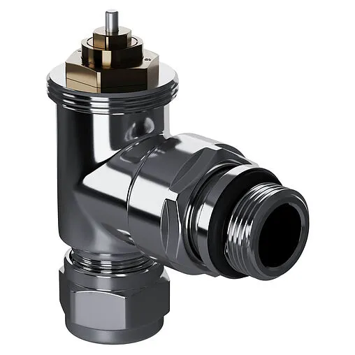 Комплект вентилей терморегулирующих угловых 15x1.0 x ½"н Royal Thermo Design Pro хром RATVXU11215CH Комплект вентилей терморегулирующих угловых 15x1.0 x ½"н Royal Thermo Design Pro хром RATVXU11215CH