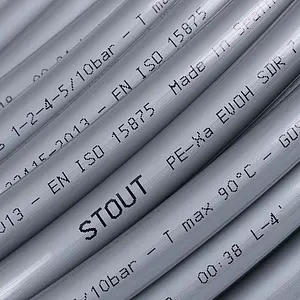 Труба сшитый полиэтилен Stout 16 x 2.2 мм PE-Xa EVOH бухта 240м SPX-0001-241622 Труба сшитый полиэтилен Stout 16 x 2.2 мм PE-Xa EVOH бухта 240м SPX-0001-241622, 2
