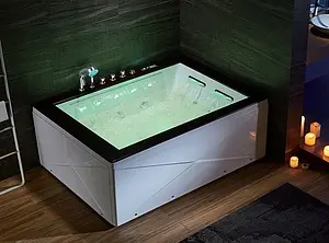 Ванна акриловая с гидромассажем Gemy 180x130 G9259 Ванна акриловая с гидромассажем Gemy 180x130 G9259, 5