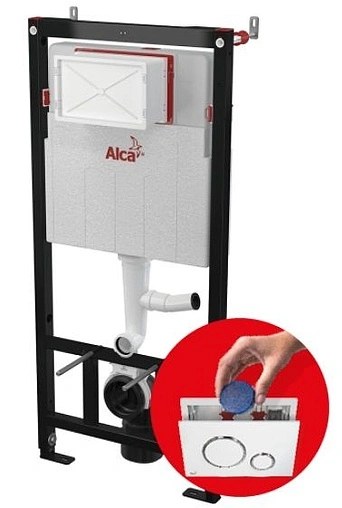 Инсталляция для подвесного унитаза AlcaPlast Sadromodul AM101/1120V