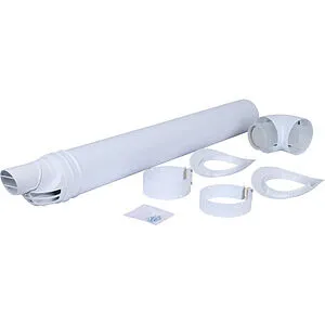 Комплект дымохода базовый Ø 60-100мм L=1000мм для конденсационного котла Vaillant 0020219516, 1