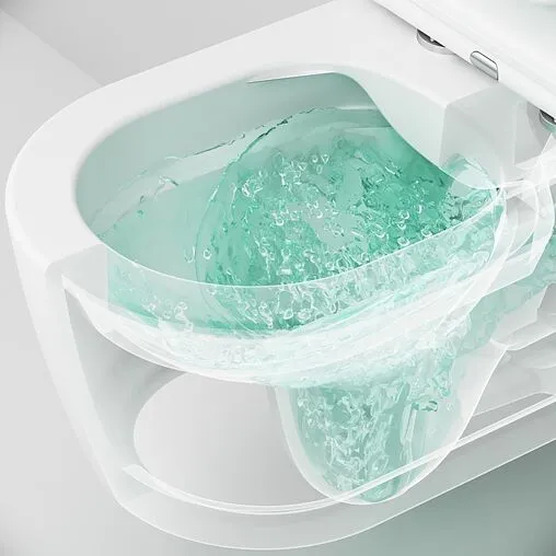 Унитаз подвесной безободковый Am.Pm Func FlashClean белый C8F1700SC