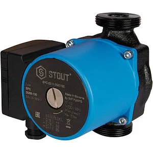 Насос циркуляционный Stout 25/60-130 SPC-0010-2560130 Насос циркуляционный Stout 25/60-130 SPC-0010-2560130, 1