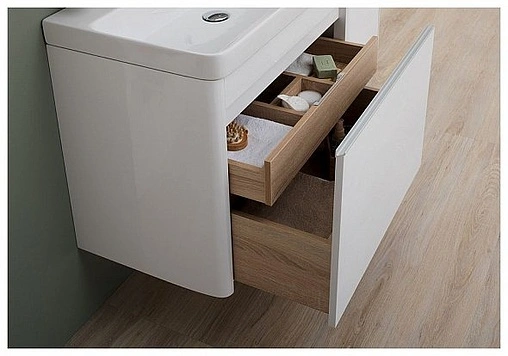 Тумба под умывальник Aquanet Вилора 80 белый 00196945