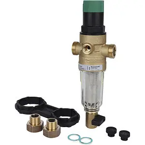 Фильтр тонкой очистки воды с редуктором давления ½"н x ½"н Honeywell-Braukmann FK06-½"АА BRU HWLFIN355 Фильтр тонкой очистки воды с редуктором давления ½"н x ½"н Honeywell-Braukmann FK06-½"АА BRU HWLFIN355, 3