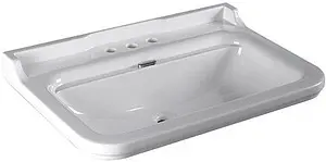 Раковина Kerasan Waldorf 80 белый 4141K1bi/cr*3 Раковина Kerasan Waldorf 80 белый 4141K1bi/cr*3, 1