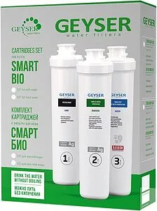 Комплект сменных картриджей Гейзер Смарт Био 50104 Комплект сменных картриджей Гейзер Смарт Био 50104, 1