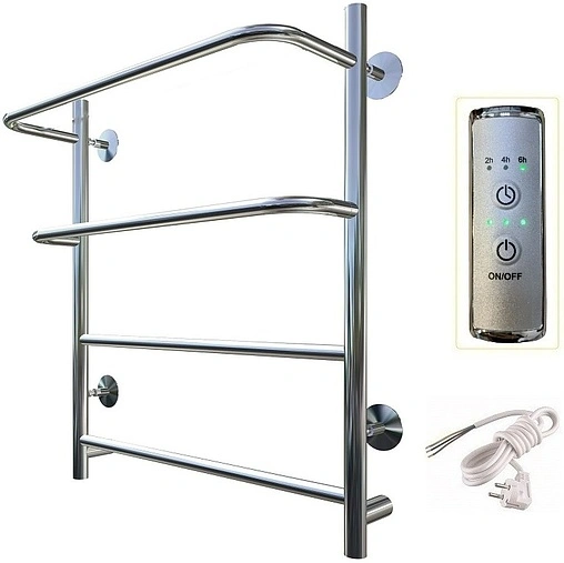 Полотенцесушитель электрический лесенка Тругор Пэк сп 19 60х50 32 мм полированная сталь