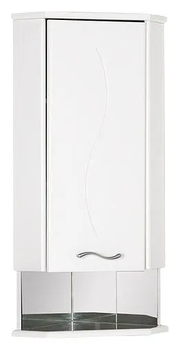 Шкаф угловой Aquanet Моника 35 R белый 00186781