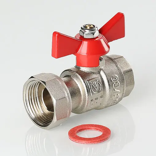 Кран шаровый с накидной гайкой ½"в x ¾"нг Valtec VT.241.N.0405 Кран шаровый с накидной гайкой ½"в x ¾"нг Valtec VT.241.N.0405