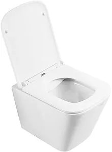 Унитаз подвесной безободковый BelBagno Ardente-R белый BB520CHR/SC, 4