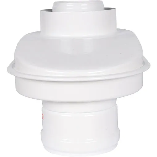 Адаптер разделительный Ø 60/100 x 80/80мм (алюм.) Rommer RCA-8080-250002