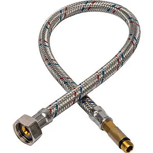 Гибкая подводка для смесителя Stout 0.5м x ½&quot;в x М10x1 L35мм SHF-0046-351015, 1