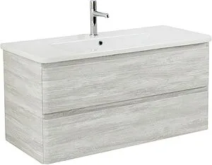 Тумба-умывальник подвесная BelBagno ALBANO-CER 105 Rovere Vintage Bianco ALBANO-CER-1050-2C-SO-RVB+12105-KL, 3