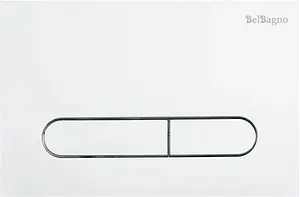Клавиша смыва для унитаза BelBagno Prospero BB004-PR-BIANCO белый глянцевый, 1