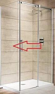 Боковая стенка 1000мм прозрачное стекло Radaway Espera S1 100L 380140-01L, 1