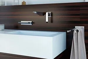 Смеситель для раковины из стены Grohe Allure Brilliant хром 19783000 Смеситель для раковины из стены Grohe Allure Brilliant хром 19783000, 4