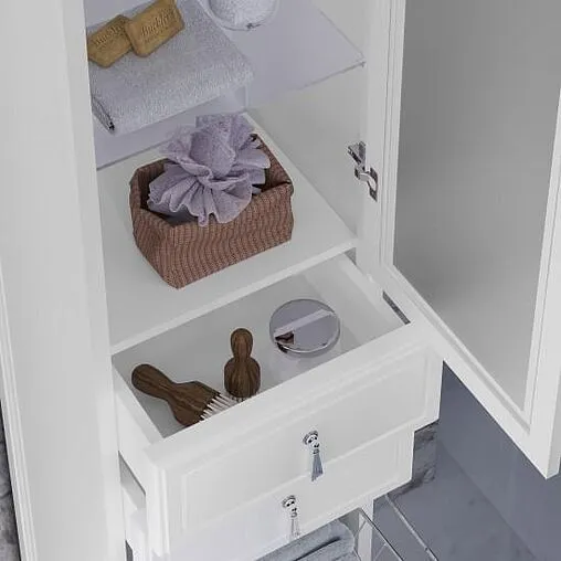 Шкаф-пенал напольный Opadiris Риспекто 40 R белый 00-00005839