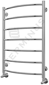 Полотенцесушитель водяной лесенка Terminus Классик П7 500х796 полированная сталь 4670030726285, 2
