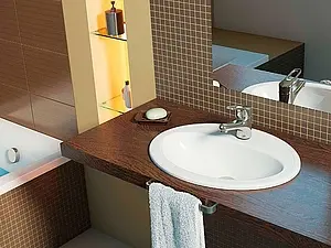 Раковина Cersanit Calla 54 белый S-UM-Cl/1-w Раковина Cersanit Calla 54 белый S-UM-Cl/1-w, 4