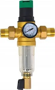 Фильтр тонкой очистки воды с редуктором давления ½"н x ½"н STI B-01 01.07.ФРВ0112 Фильтр тонкой очистки воды с редуктором давления ½"н x ½"н STI B-01 01.07.ФРВ0112, 1