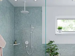 Душевая штанга Hansgrohe Unica S Puro 90 белый матовый 28631700 Душевая штанга Hansgrohe Unica S Puro 90 белый матовый 28631700, 3